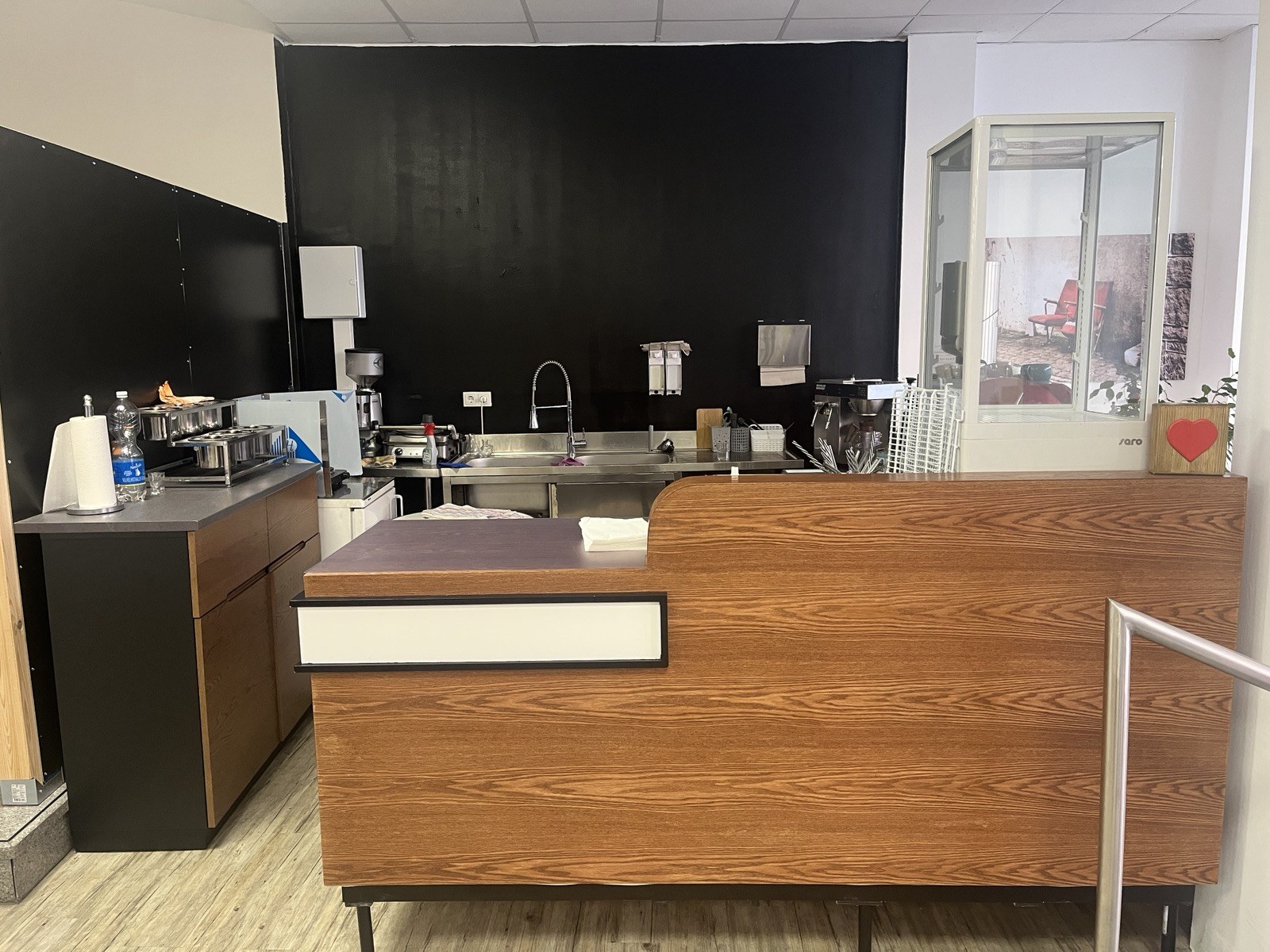 Kaffeetheke im Café J3:16